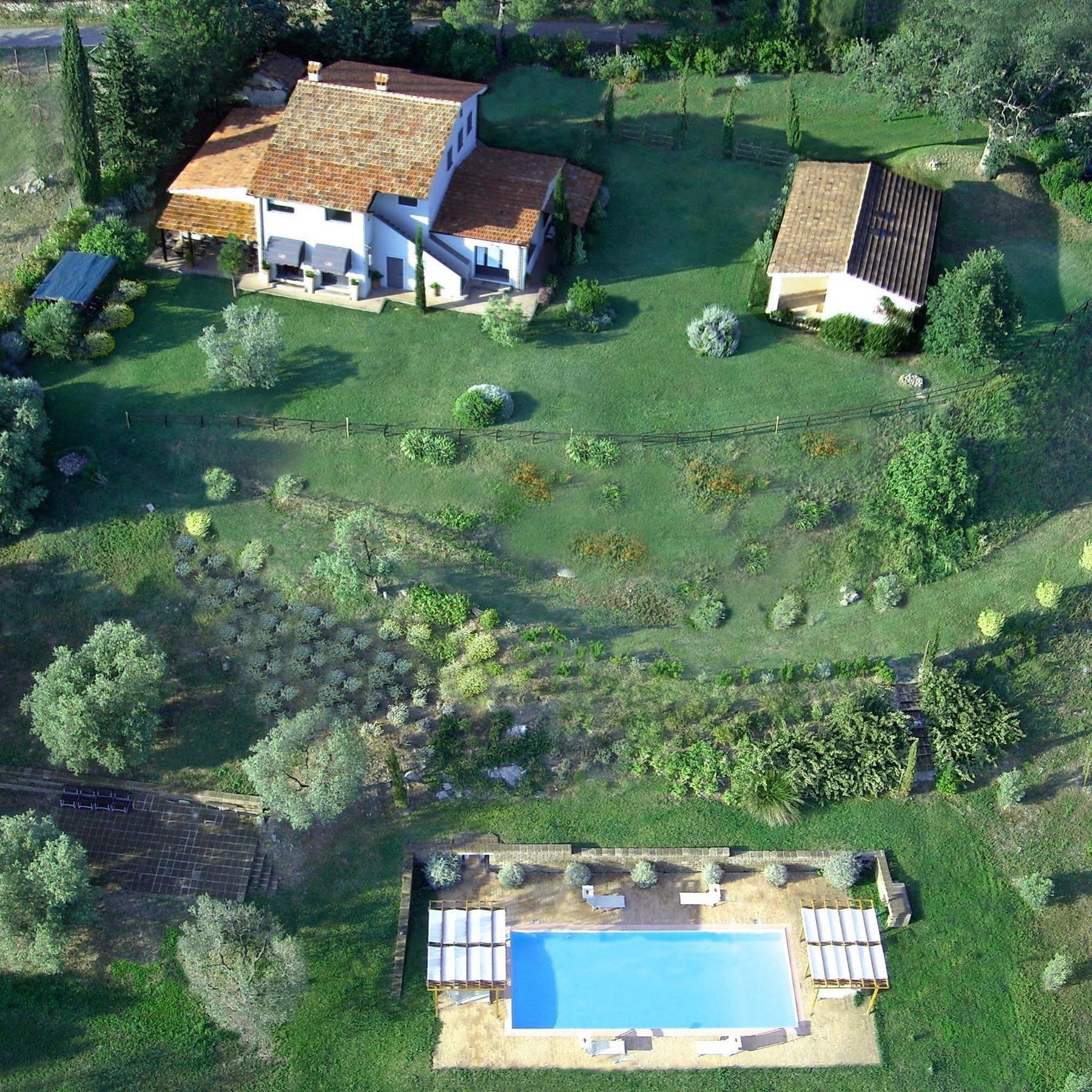 Agriturismo Quercia Rossa Rural House Montemerano Exteriör bild